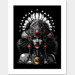 Aztec Princess Posters and Art